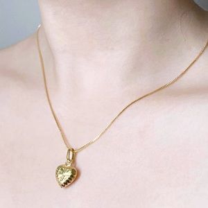 Gold Heart Necklace